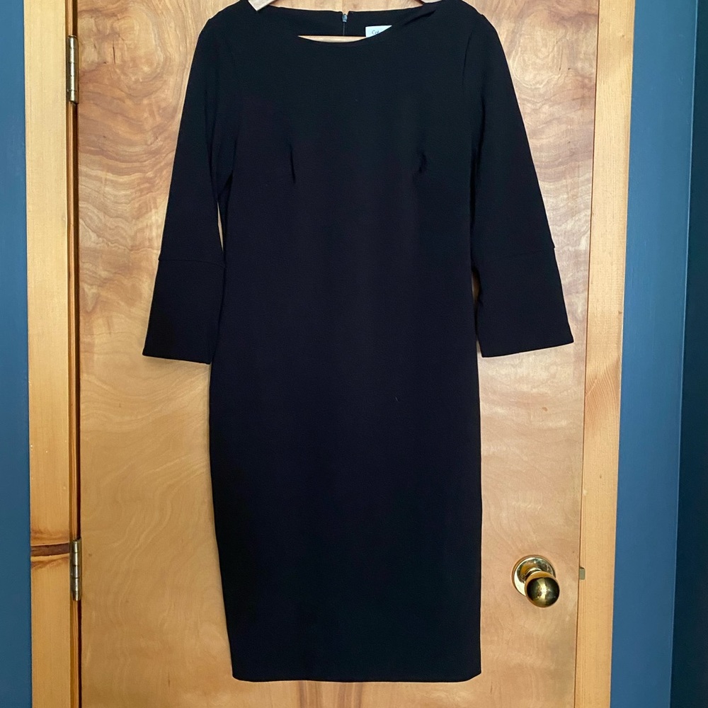 Calvin Klein Black Sheath Dress